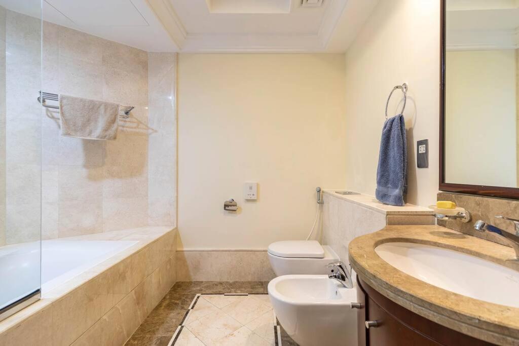 Luxury 1 Bedroom With A Private Beach Taj Granduer Residence At Palm Dubai Eksteriør billede
